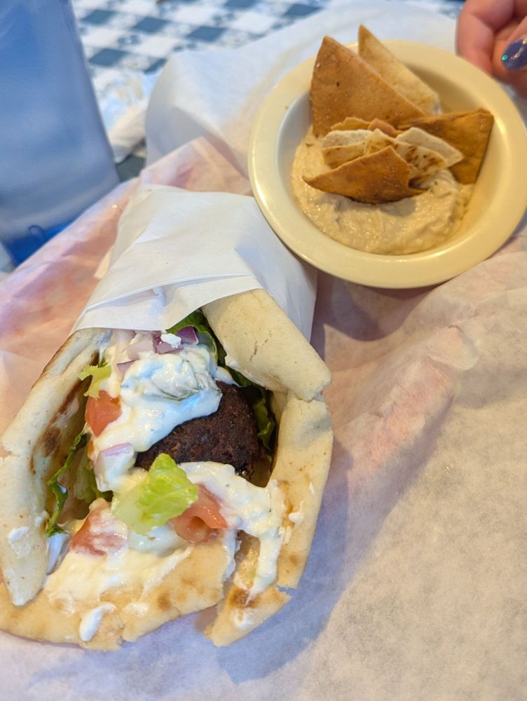Falafel Gyro Sandwich